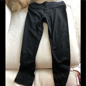 COPY - Lulu lemon cropped black yoga/workout pant…